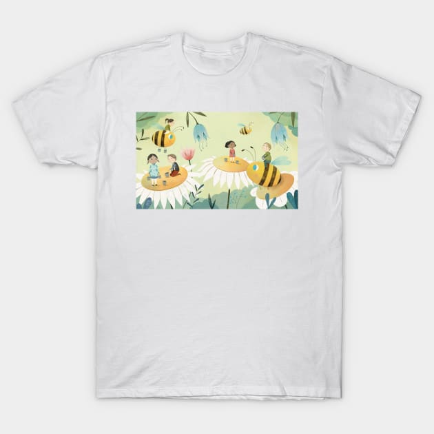 Honeybees T-Shirt by judithloske